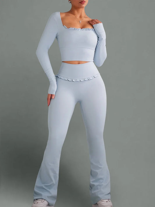 Lara - Conjunto Fitness con Efecto Reloj de Arena