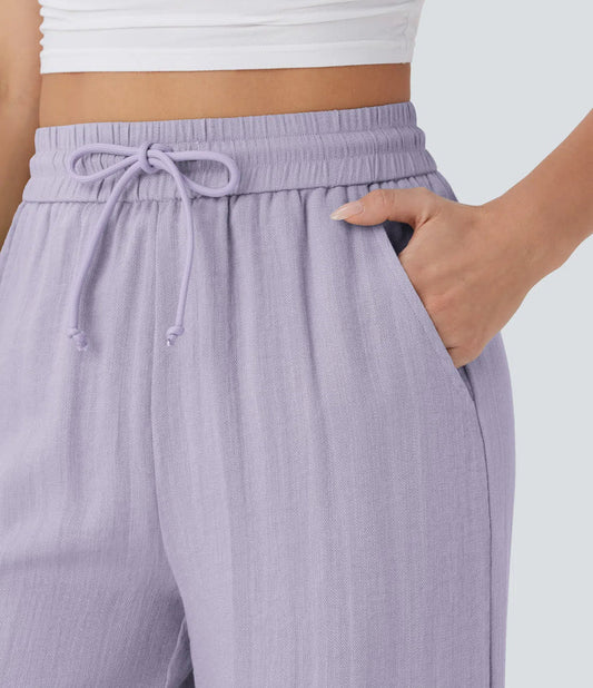 Martina - Pantalones Lino