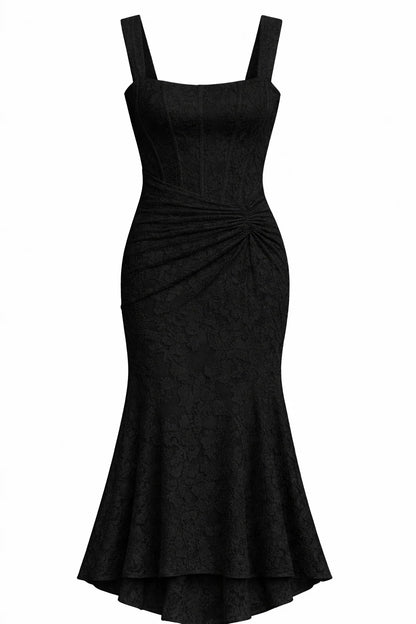 Aurelia - Vestido Maxi de Tirantes Drapeado