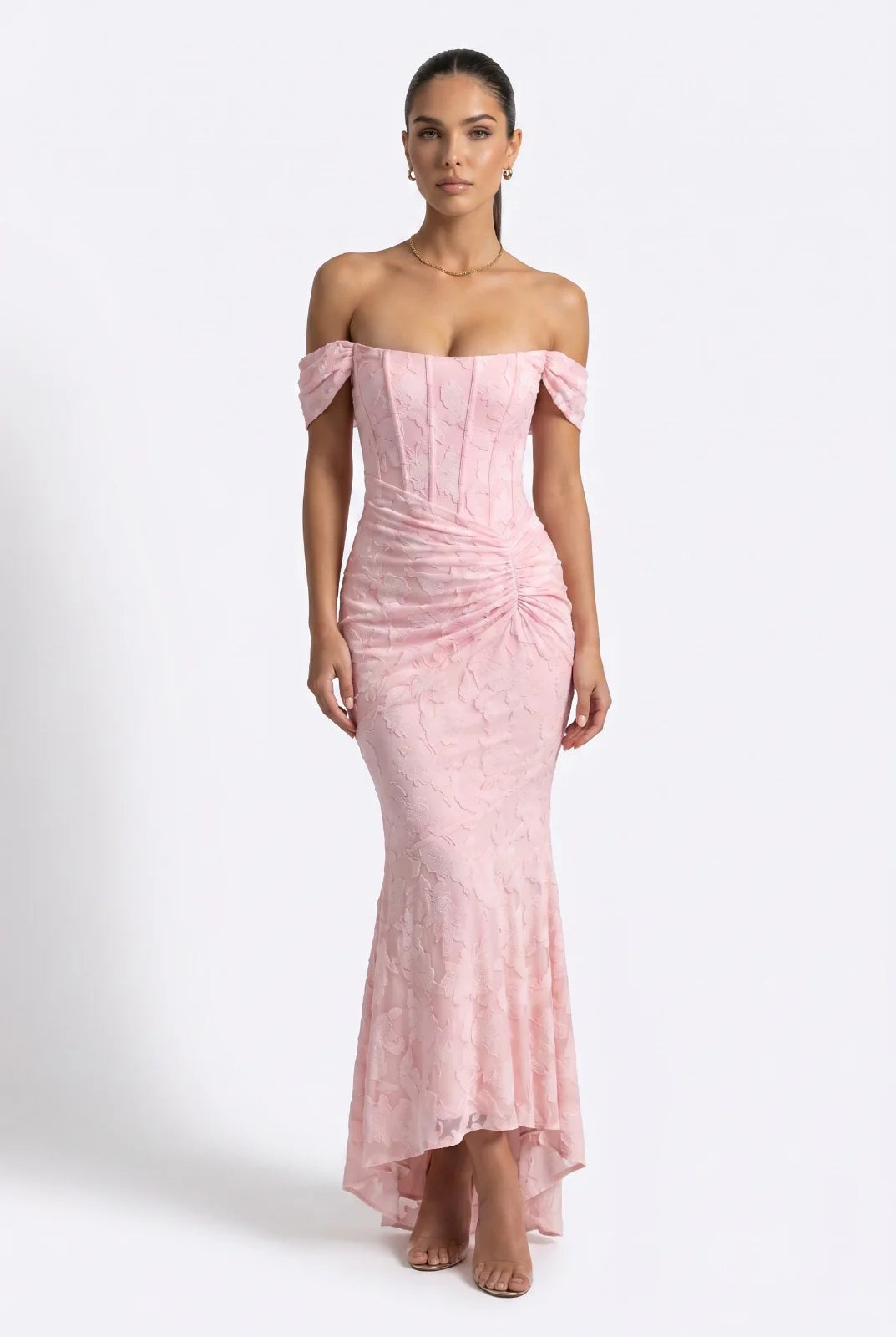 Aurelia - Vestido Maxi de Tirantes Drapeado