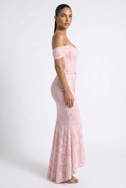 Aurelia - Vestido Maxi de Tirantes Drapeado