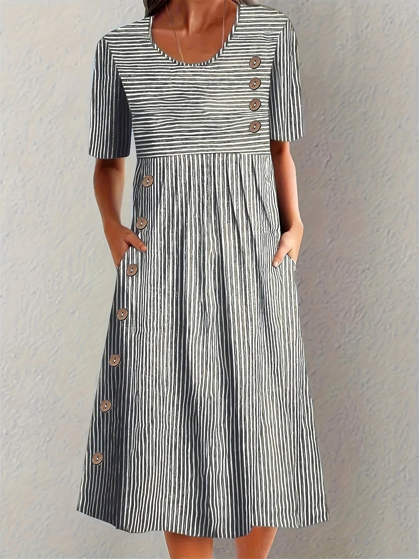 Belén - Vestido de verano a rayas