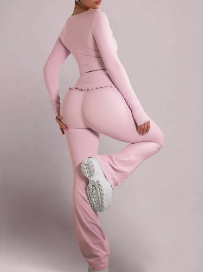 Lara - Conjunto Fitness con Efecto Reloj de Arena
