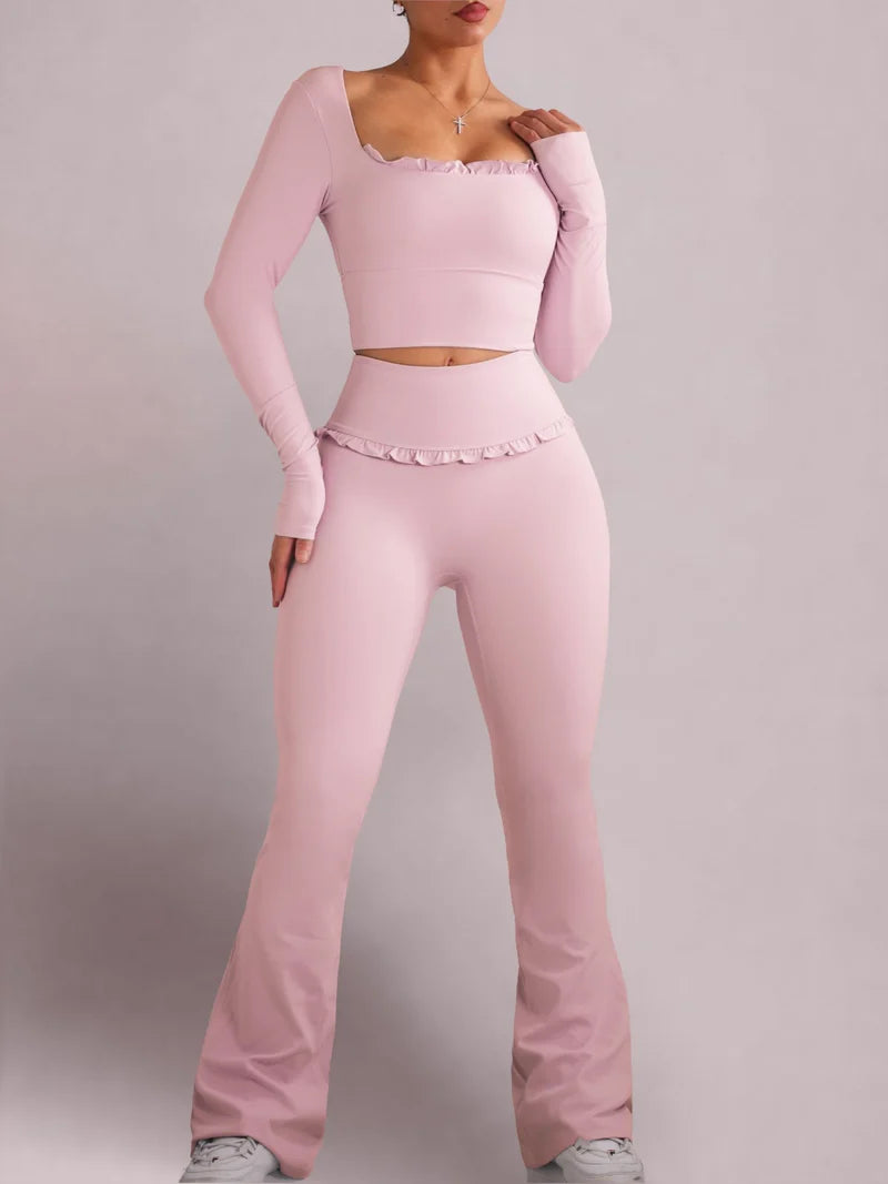 Lara - Conjunto Fitness con Efecto Reloj de Arena