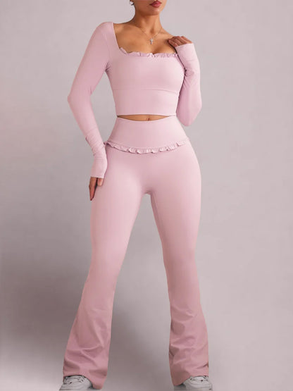 Lara - Conjunto Fitness con Efecto Reloj de Arena