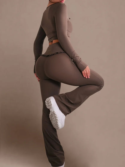 Lara - Conjunto Fitness con Efecto Reloj de Arena