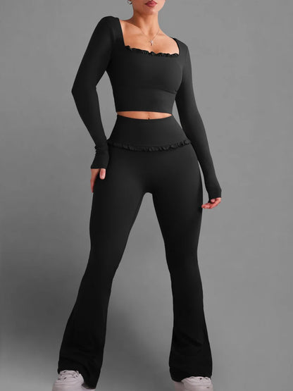 Lara - Conjunto Fitness con Efecto Reloj de Arena