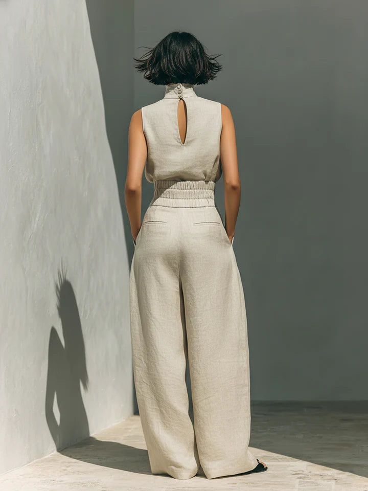 MARIA - Conjunto de Lino Relajado