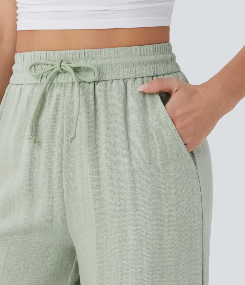 Martina - Pantalones Lino