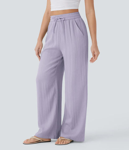Martina - Pantalones Lino