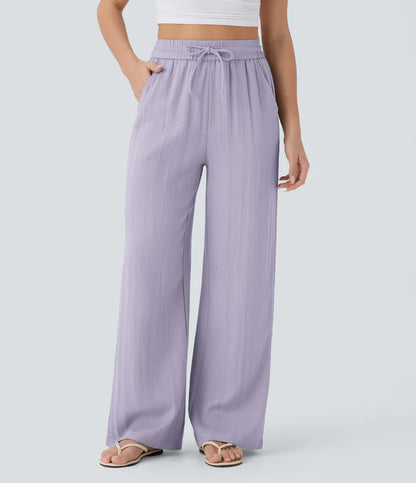 Martina - Pantalones Lino