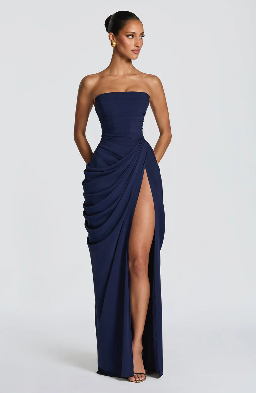 Lola - Vestido Maxi Strapless