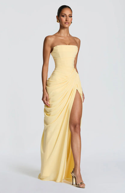 Lola - Vestido Maxi Strapless