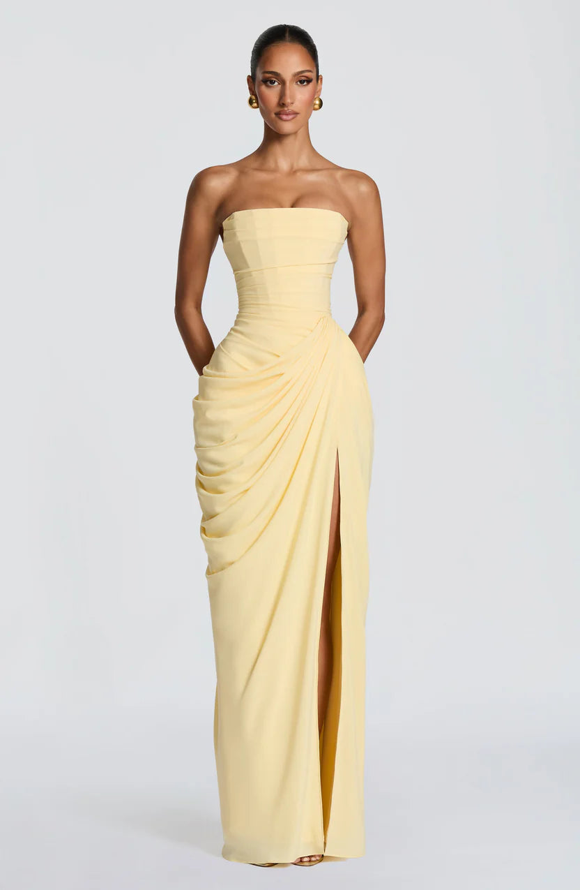 Lola - Vestido Maxi Strapless