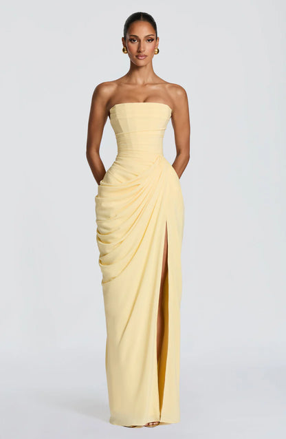 Lola - Vestido Maxi Strapless