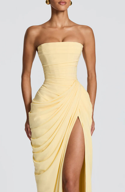 Lola - Vestido Maxi Strapless