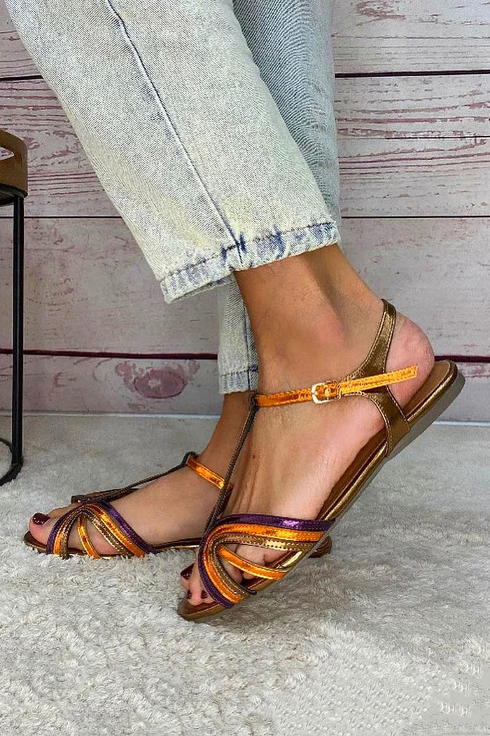 Viviana - Sandalias Color Mediterráneo