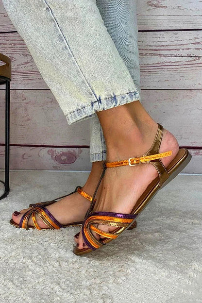 Viviana - Sandalias Color Mediterráneo