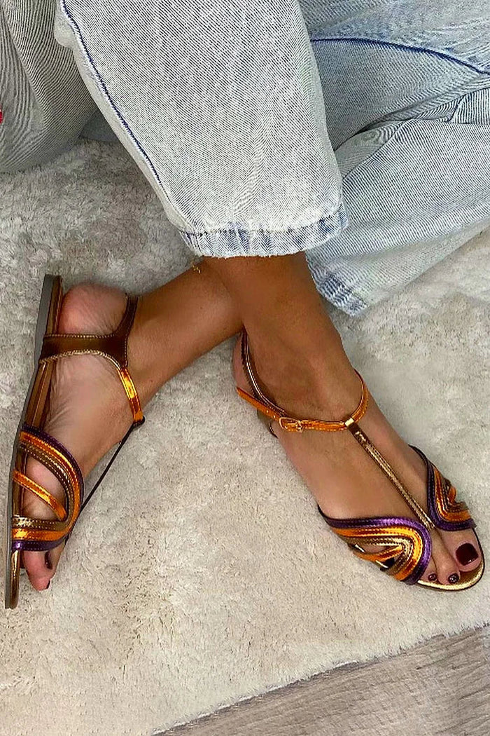 Viviana - Sandalias Color Mediterráneo